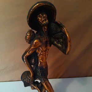 Chinese Brass Carving Statue